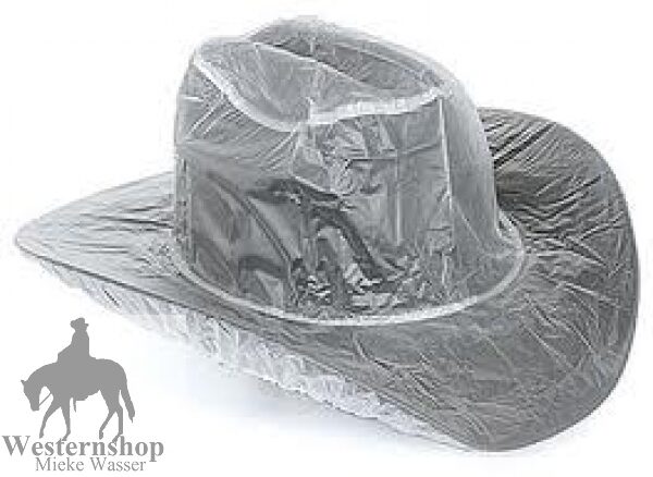 farblos HAIBEIR Hut Regenschutz Hut Protector PVC 2 Stück Klar Elastische Hut Abdeckung für Männer Frauen Western Sun Fedora Cowboy Hüte 