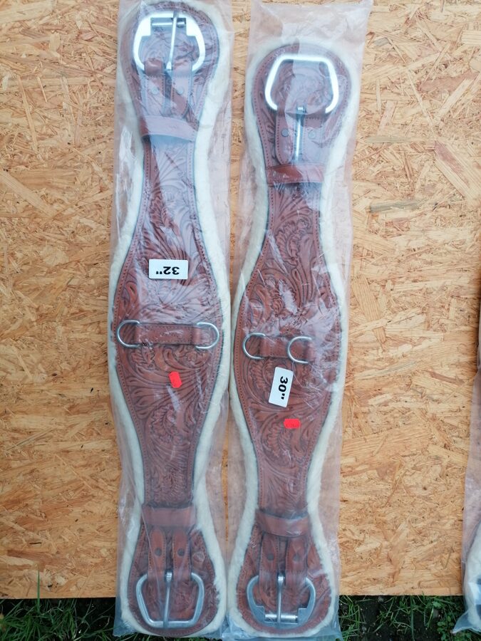 Kerbl 32918 Westerngurt Mit Fleeceauflage 75cm - Für Pferde Mit Empfindlichem Bauch