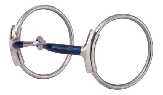 AHE Sweet blued Snaffle mit Sleeves