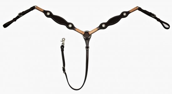 Vorderzeug Two-Tone mit Star conchos