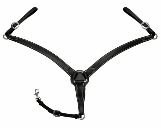 Breast Collar - BLACK- Handmade