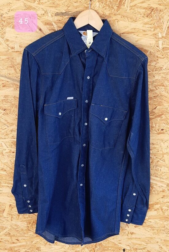 45. Carhartt, Jeans-Hemd (15 ½ / 35) 