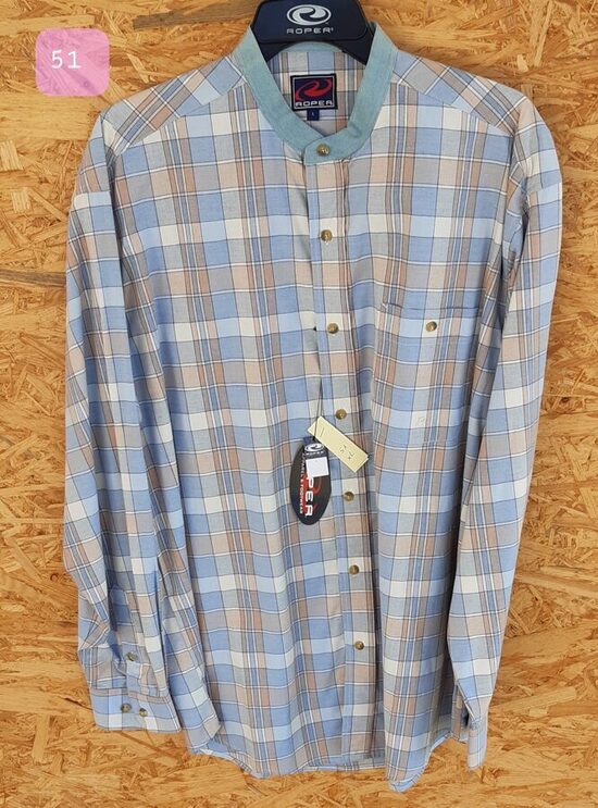 51. Roper L, blau kariert