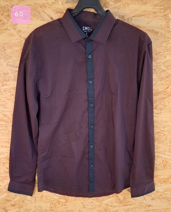 60. Smog L, Slim fit, bordeaux, 