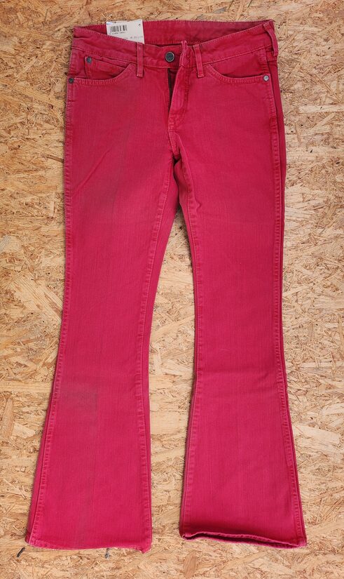 WRANGLER AMANDA, Flare, Low Waist, Wild Raspberry, W28 L34