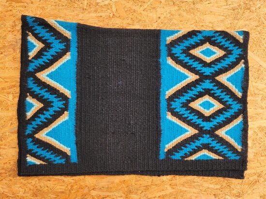52. Blanket anatomisch schwarz/blau