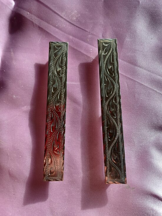 Silberbeschlag für Kopfstück, Halfter