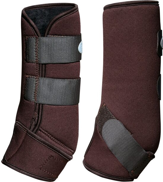 Fesselkopf-Gamaschen Memoryfoam, braun