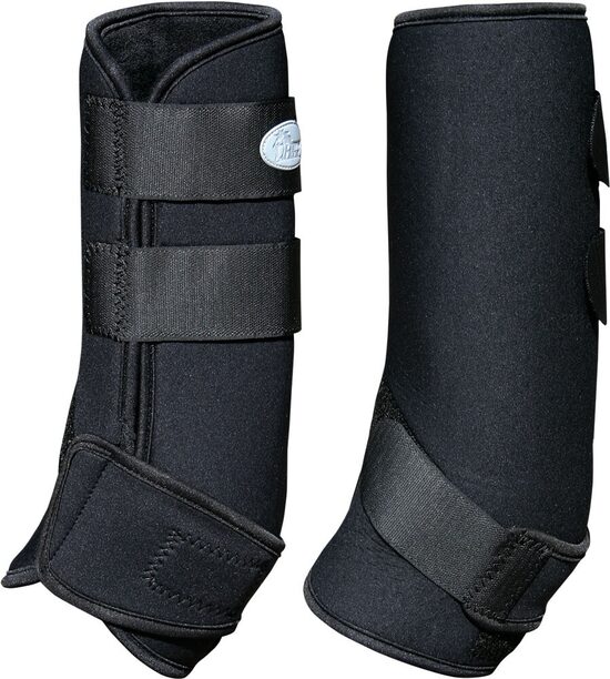 Fesselkopfgamaschen, memoryfoam schwarz