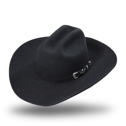 Wool-Filzhut Houston black