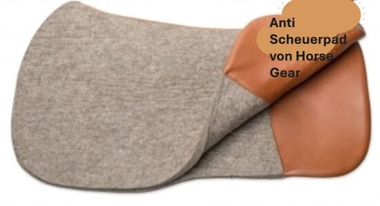 Horse Gear Filzpad, Anti Scheuer Pad
