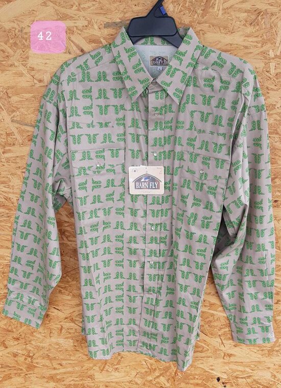 42. Barnfly XL, Westernstiefeln