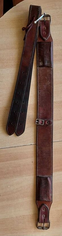 Back Cinch Set, hintere Bauchgurt inkl. beide Flank Billets