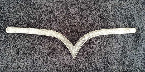 Stirnband-Silber-Beschlag, V-Stirnband