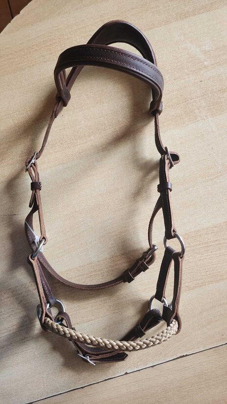 Hillbury Test-Sidepull Yukon, Seil-Nasenriemen, gebraucht