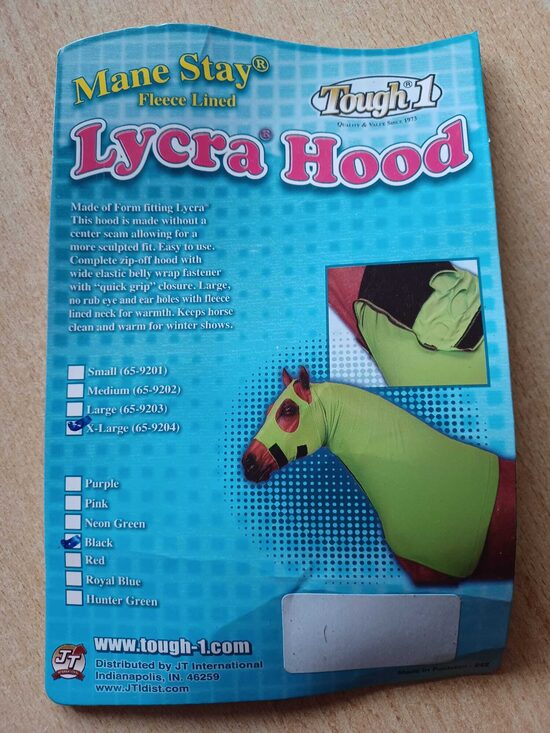 Wintersleazy schwarz XL, Fleece gefüttert