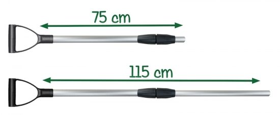 "V-Plast" - Alu Griffstange für Schwedengabel - Teleskop