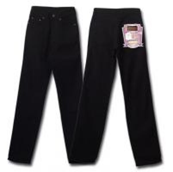 Continental Jeans, Stretch, black-slim fit, boot cut
