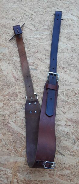 Back Cinch Set, hintere Bauchgurt inkl. beide Flank Billets
