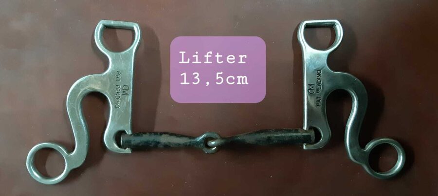 DM Lifterbit, Short Snaffle, 13.5cm Mundstuck ohne Kupfer