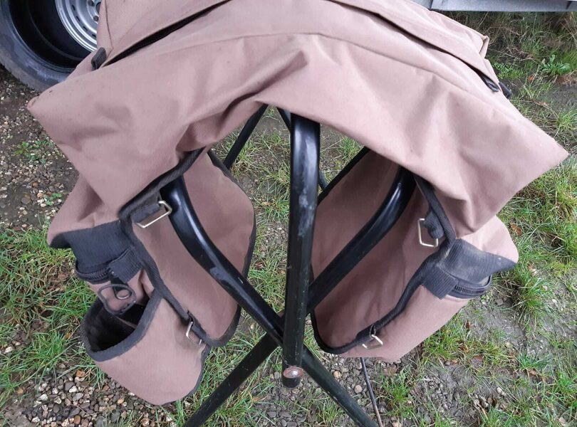 Sattelpacktasche, 1 mal benutzt