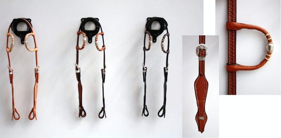 2-Ohr Kopfstück, Silver Ball, Buckle, Quick Change