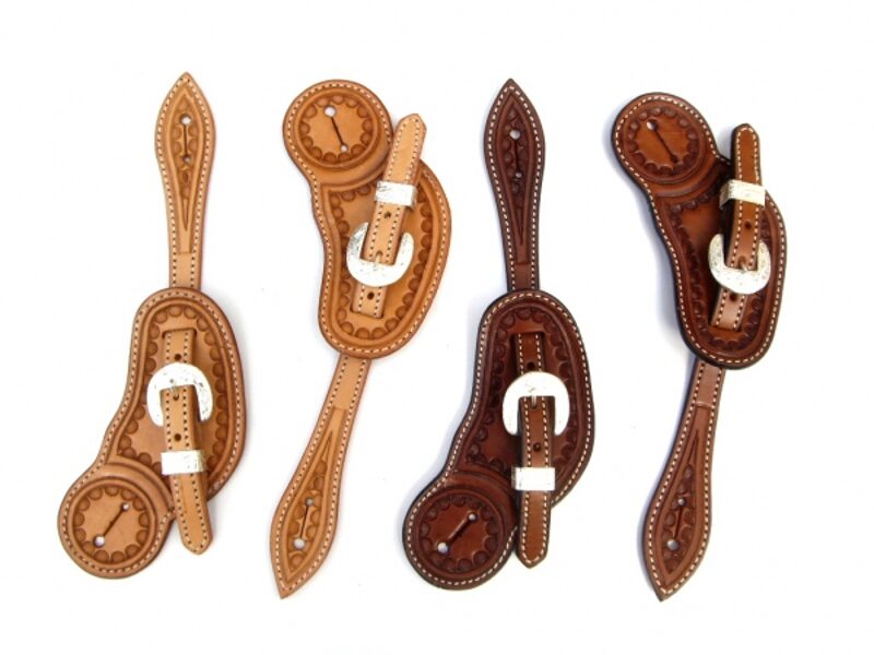 18 Sporenriemen XIV - Silver Buckle Set