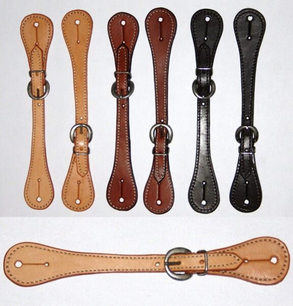 E08 Sporenriemen XVIII - glatt - US Leder