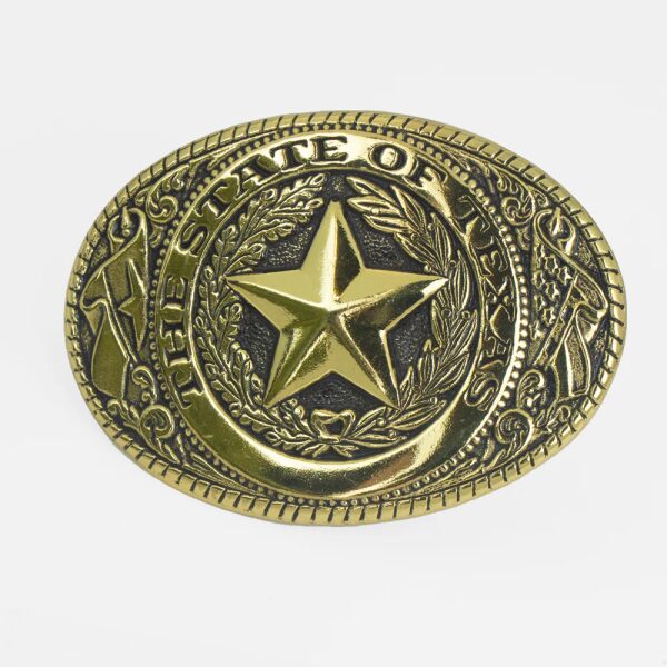 Belt Buckle - Texas Star Trophy Buckle