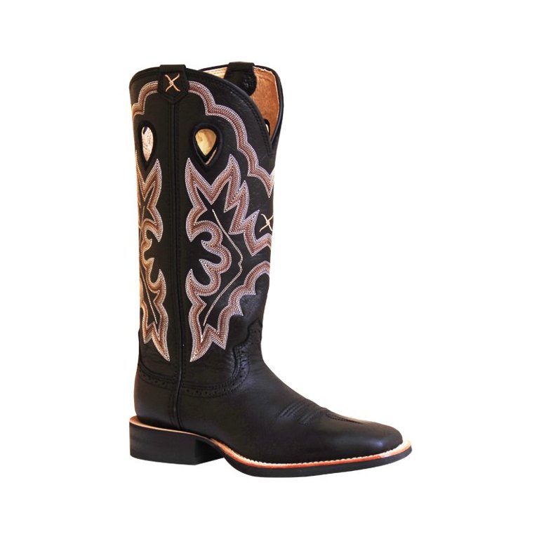 Twisted X, Ladies Ruffstock, black