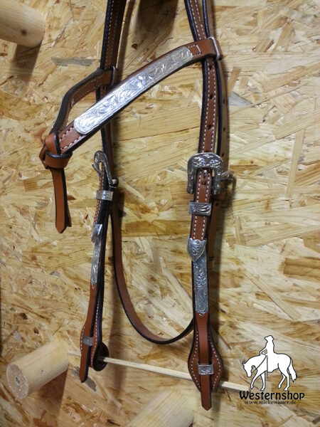 401. Futurity Kopfstück mit silber quick-change Buckle 