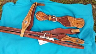 Kopfstück, Sporenriemen, Zügel, NEU, als Set