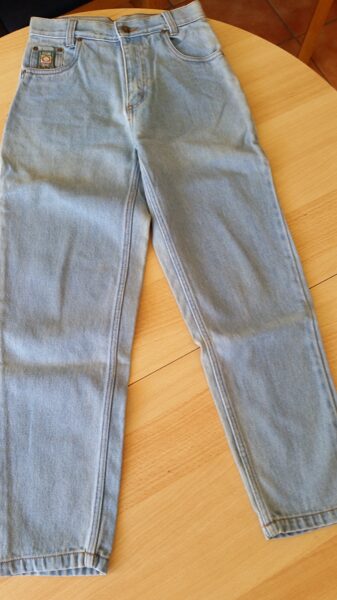 Modern Bask, KinderJeans 146 hellblau