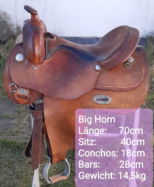 104. Big Horn allround Showsattel, gebraucht