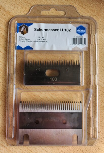 Lister, Schermesser LI 102