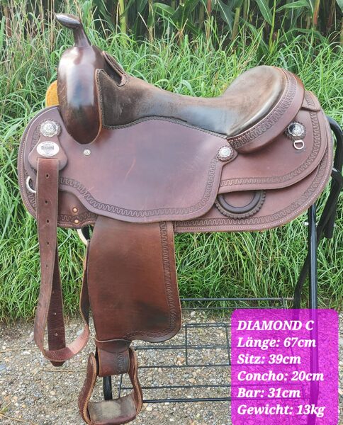 161. vermietet, Diamond C, Berry conchos, gebraucht