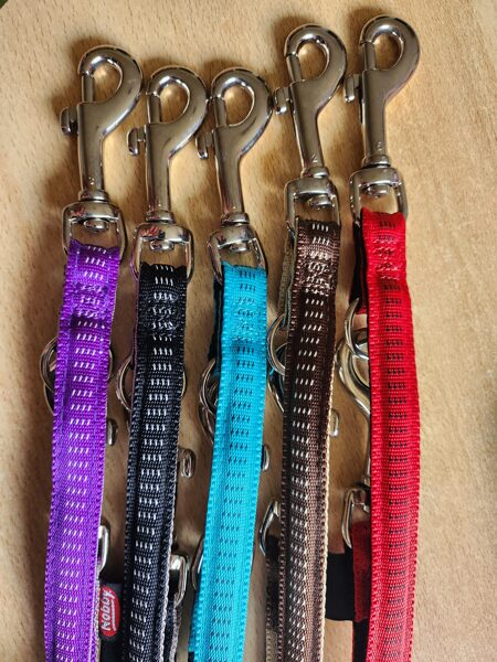 Führleine Soft Grip 200x1.5cm, Nylon, versch. Farben