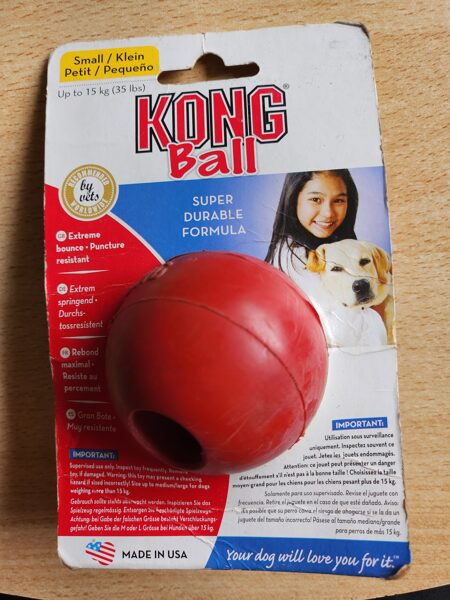 KONG, Ball, Small, rot, extreme Springkraft