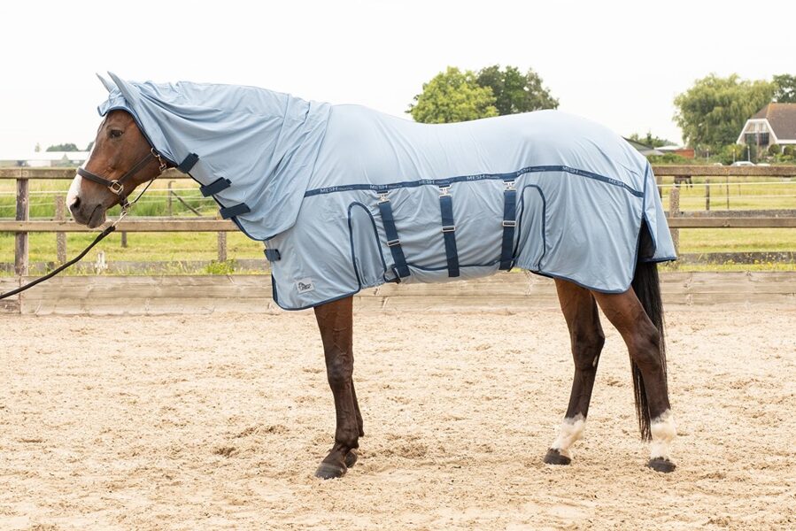 Fliegendecke Mesh-Pro Belly, mit Ohren, Gr. 145/195cm