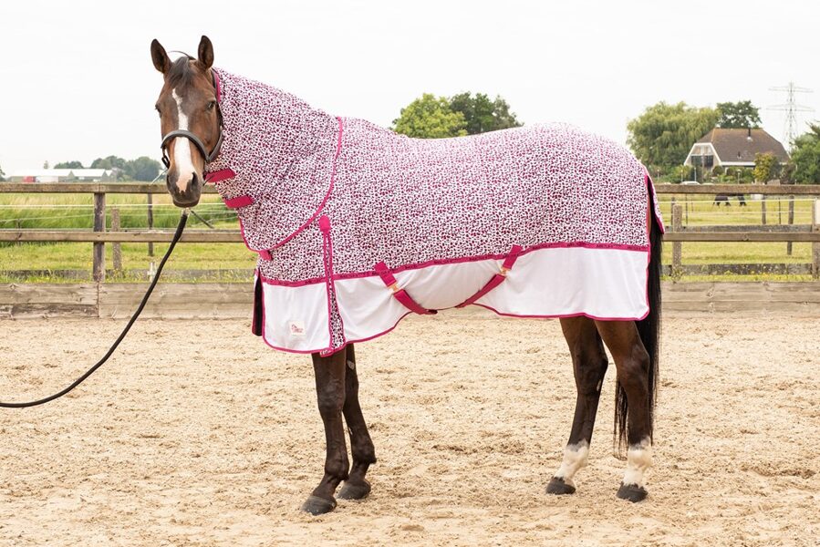 Fliegen-kühler-decke Mesh Pro Camo, Farbe cactus-flower