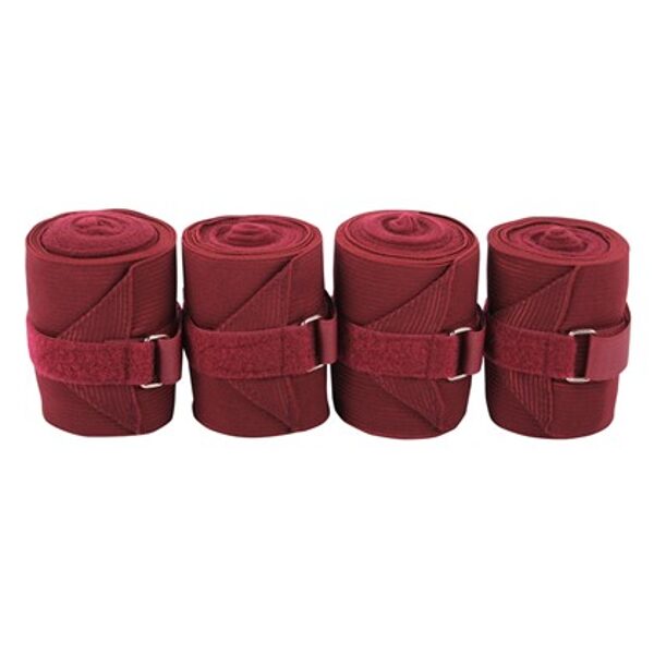 Bandagen elastisch + Fleece 4 Stück