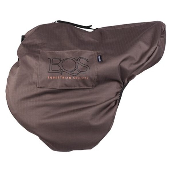 Sattelschoner, englisch, "FÜGEN WI24", braun