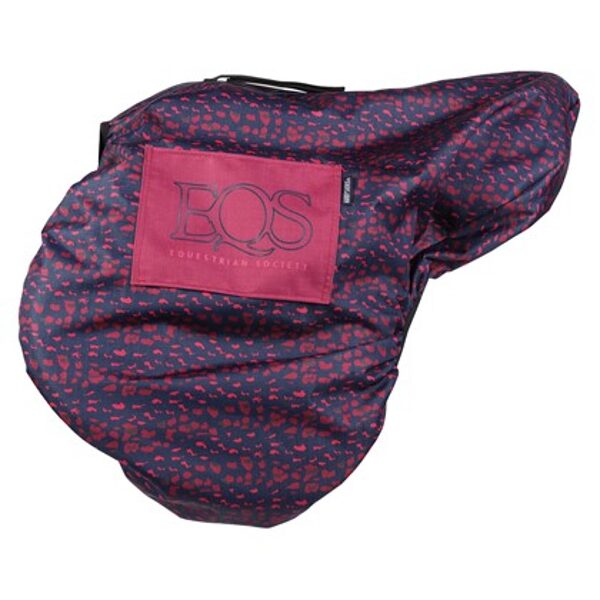 Sattelhülle, Print WI24, englisch, dress-blue