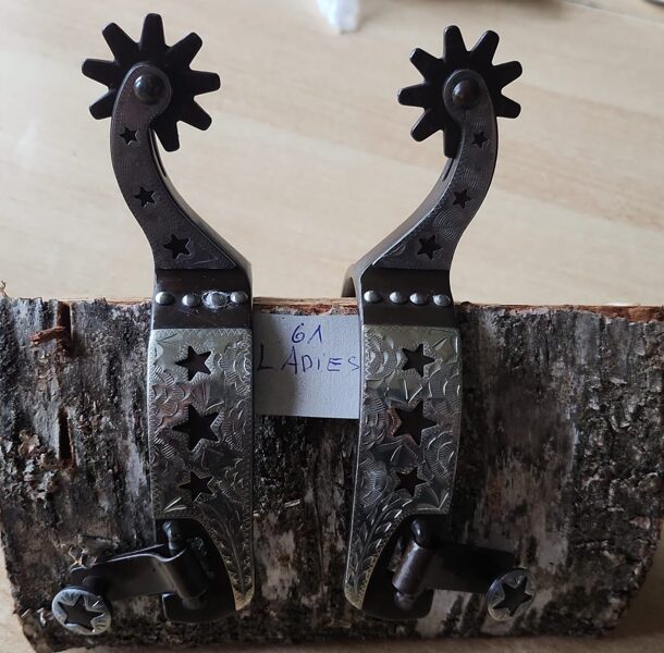 61. Antigue "Stars" Show Spur, Ladies