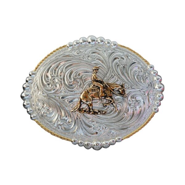 Buckle Motiv "Reining Horse oval"