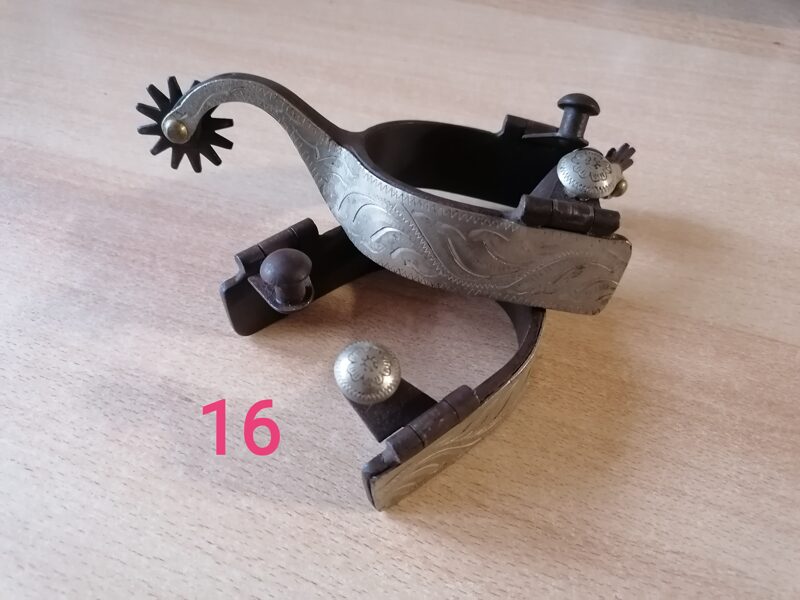 16. Ladies brown steel "silver antique"