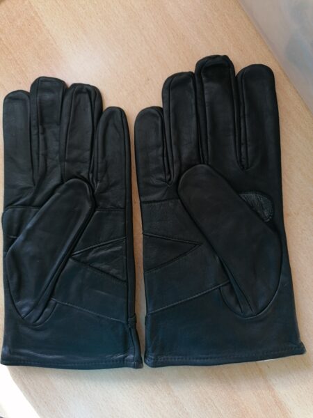 Cowboy Arbeitshanschuhe, schwarz mit Kordelverschluss XXL