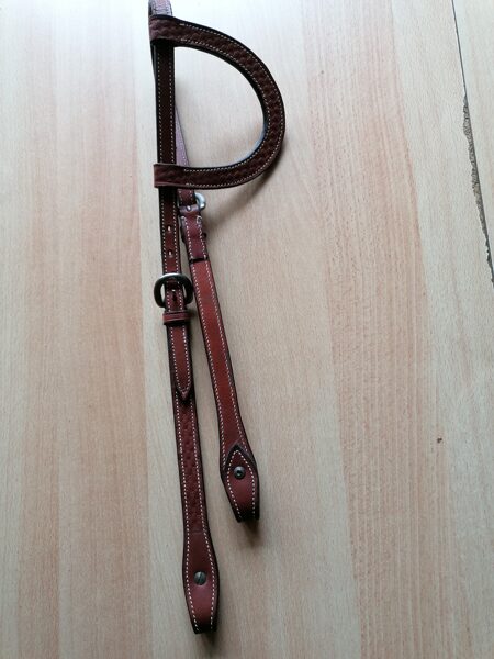 1 Ohr Kopfstück mittelbraun, EE Tack