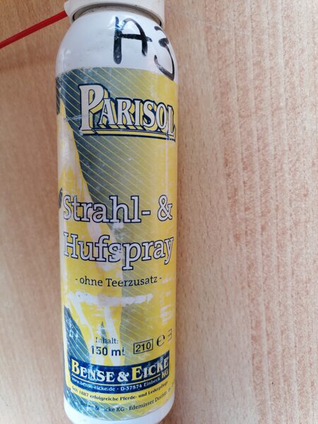 % Parisol Strahl und Hufspray ohne Teerzusatz %