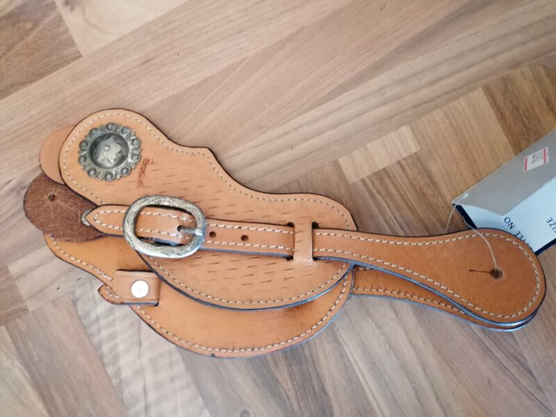 E34 Sporenriemen Glatt breit "Amber"